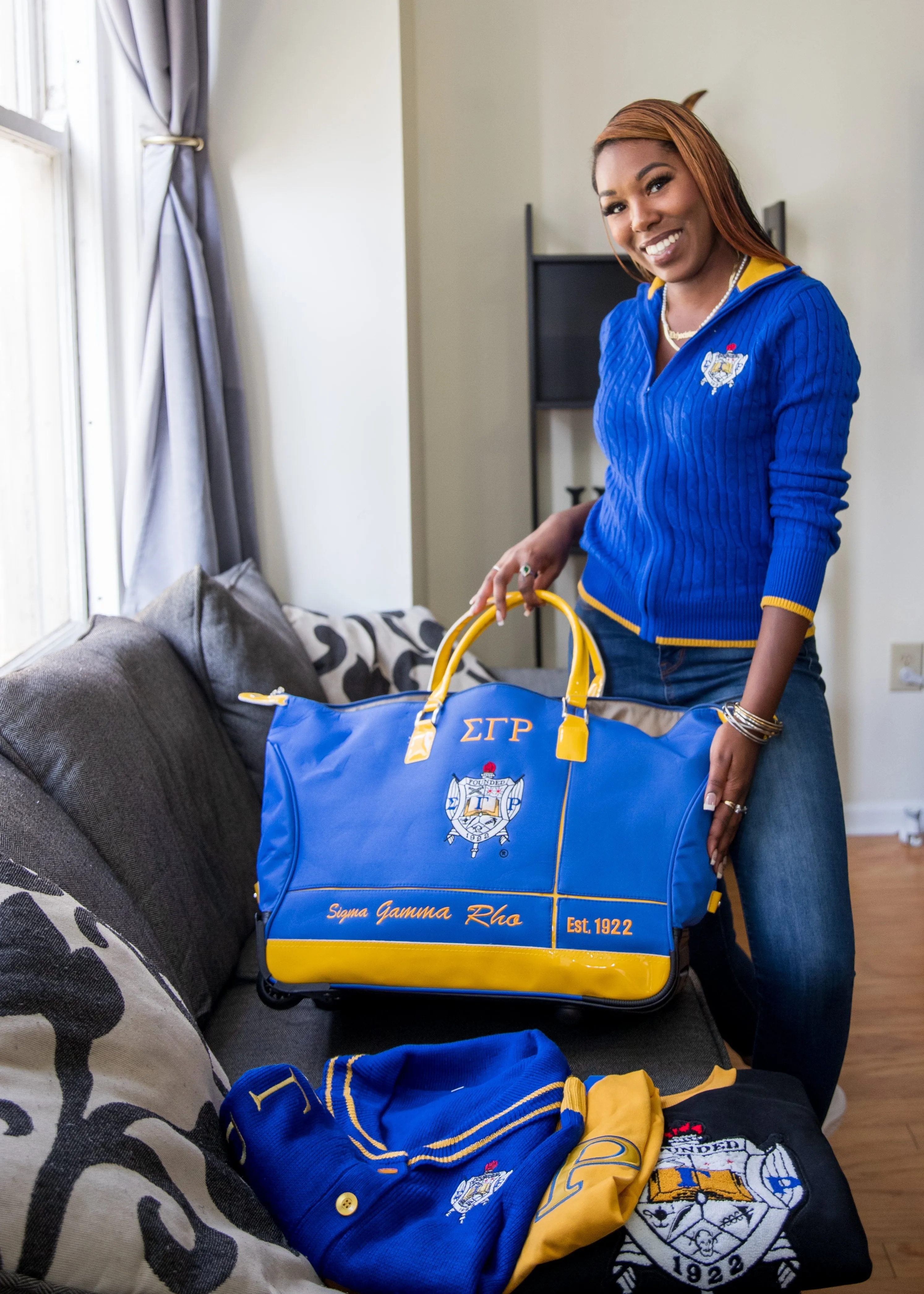 ΣΓΡ ROLLING  DUFFLE BAG