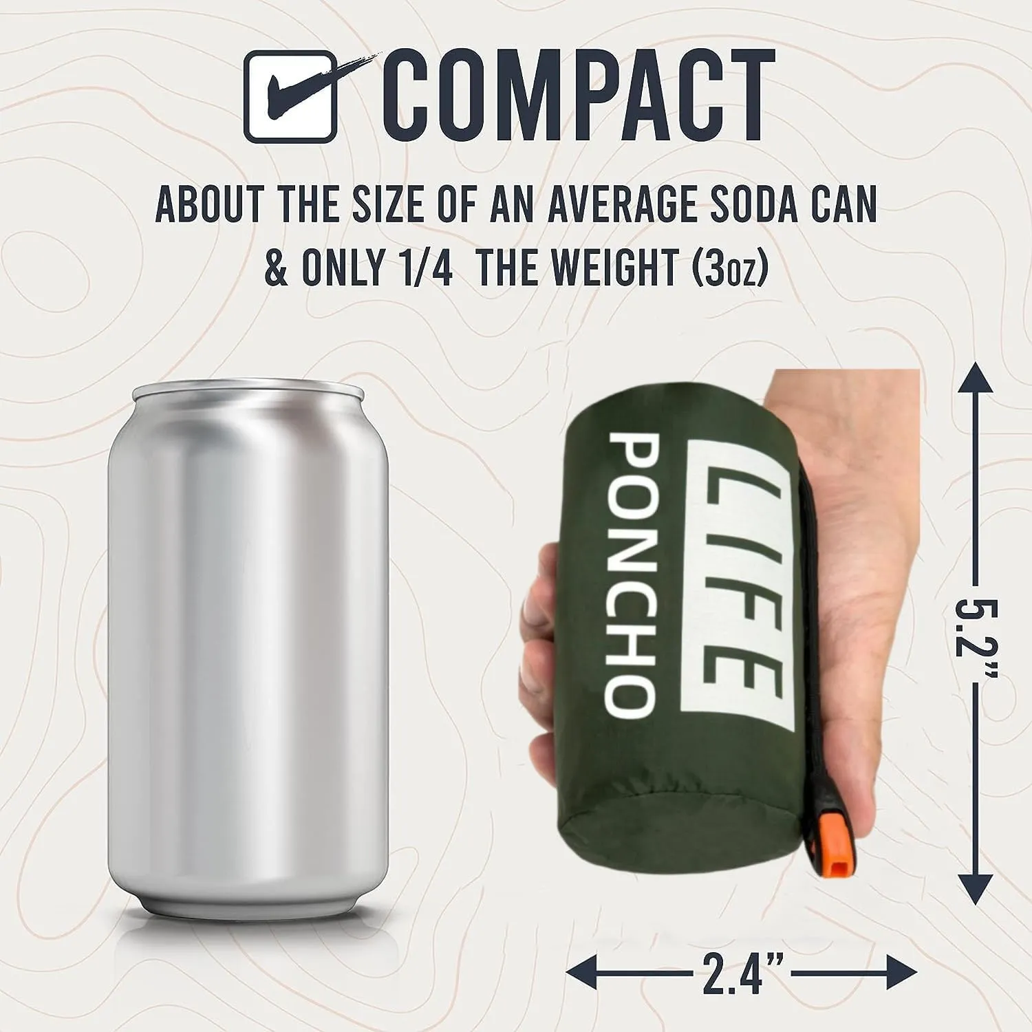 1 Pcs Emergency Sleeping Bag, Polyester Film Bivy Sack Survival Bag with Drawstring Dag and Whistle for Earthquakes, Hurricane, Hiking, Camping