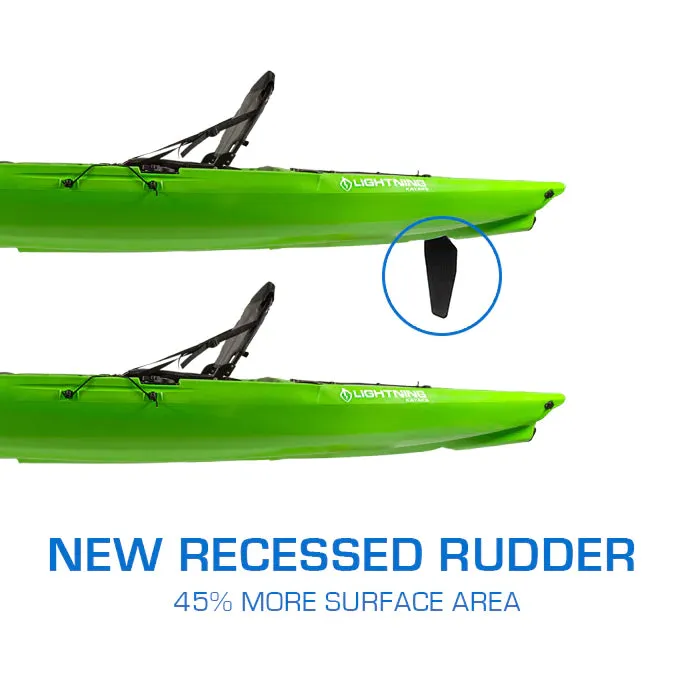 12' 3" Lightning Nomad Pedal Drive Fishing Kayak