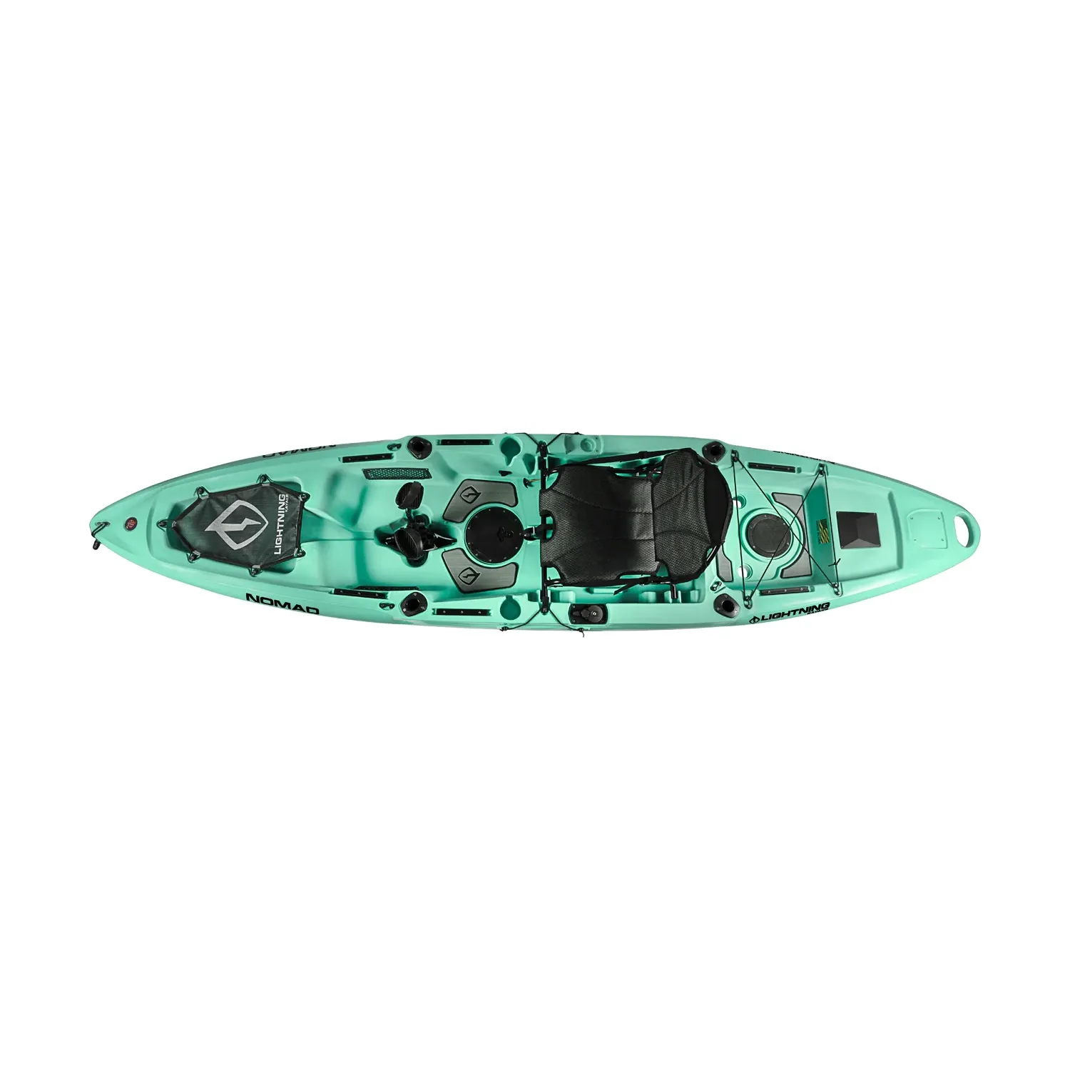 12' 3" Lightning Nomad Pedal Drive Fishing Kayak