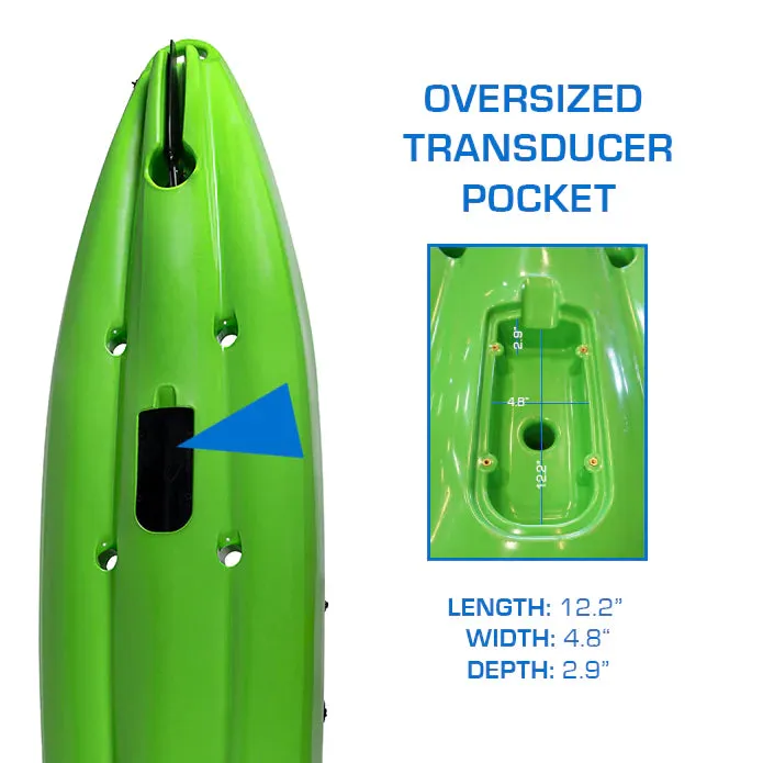 12' 3" Lightning Nomad Pedal Drive Fishing Kayak