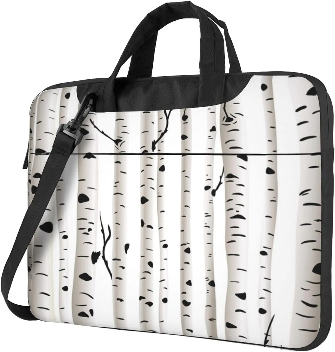 13-15.6 inch laptop bag with birch print for 13-15.6 inch laptop