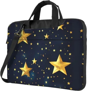 15.6-Inch Laptop Computer And Tablet Shoulder Bag Carrying Case,Business Casual,Steam Train Clouds Print