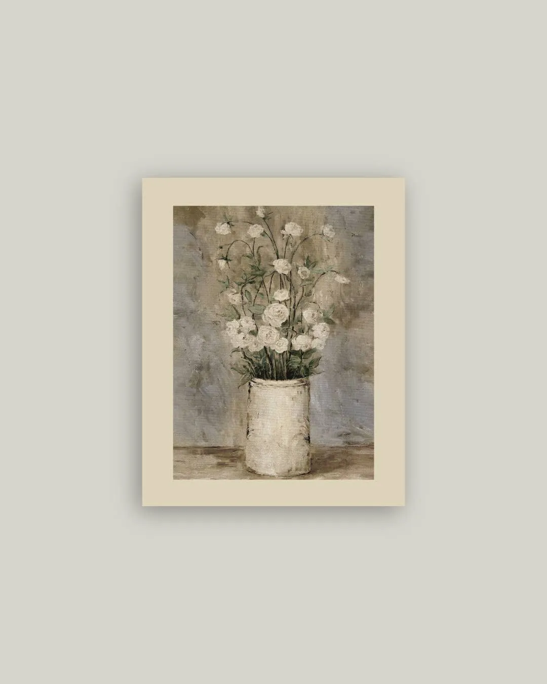 16x20 Long Stem Roses Antique Artist Board
