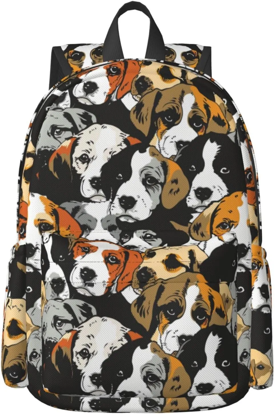 17 Inch Backpack Cartoon Dogs Puppies Cute Red Panda Laptop Backpack Shoulder Bag School Bookbag Casual Daypack