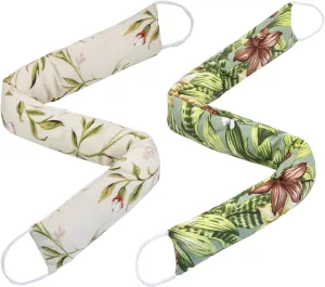2 Pack 36 Inch Under Door Blocker Door Draft Stopper, Bottom Blocker Weighted Gap Filler Saving Energy Sound Air Noise Light Stopper Canvas Cotton Cartoon Print 2.2Lb