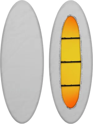 2 Pack 420D Kayak Cover Waterproof Kayak Cover for Outdoor Storage Dustproof Canoe Storage UV Protection Boat Sunblock Shield for Canoe Protector Indoor & Outdoor