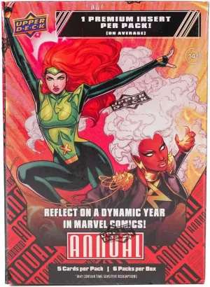 2024 Upper Deck Marvel Annual Blaster (Upper Deck 2023/24) Trading Card Box