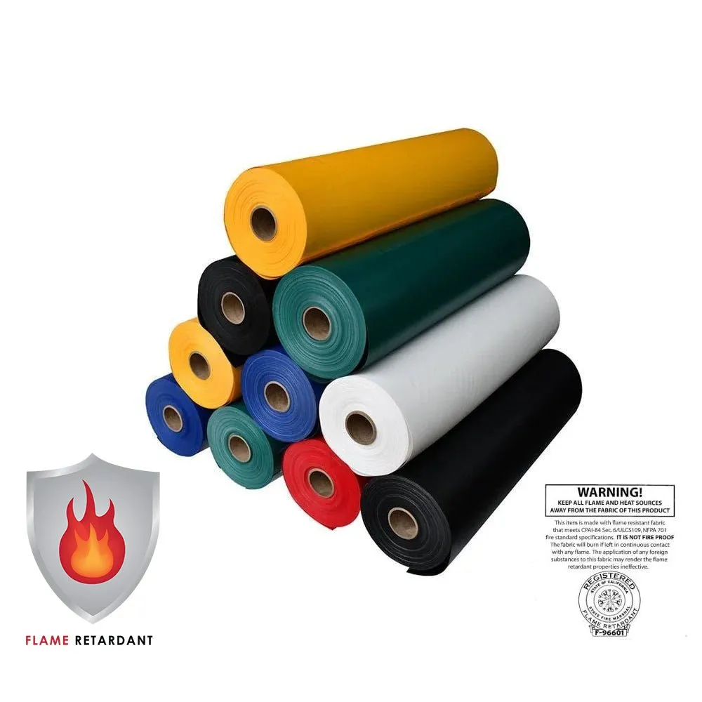22 oz Super Heavy Duty Fire Retardant Vinyl Roll by AtlasShield Pro
