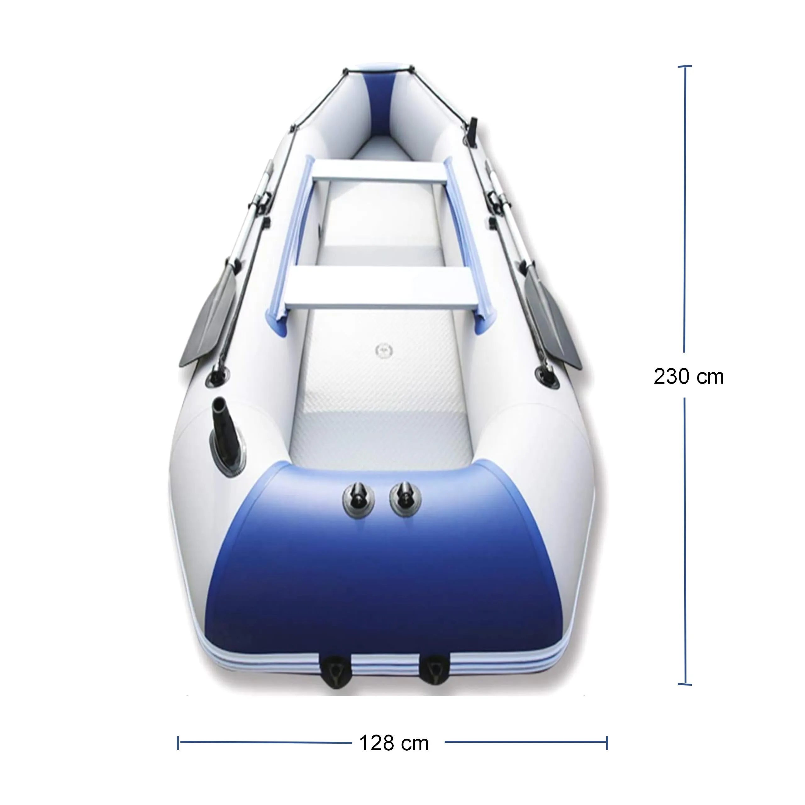 2.3M/3.0M/3.6M Inflatable Boats High Quality PVC Fishing Boats Laminated Wear-Resistant Boats Rowing