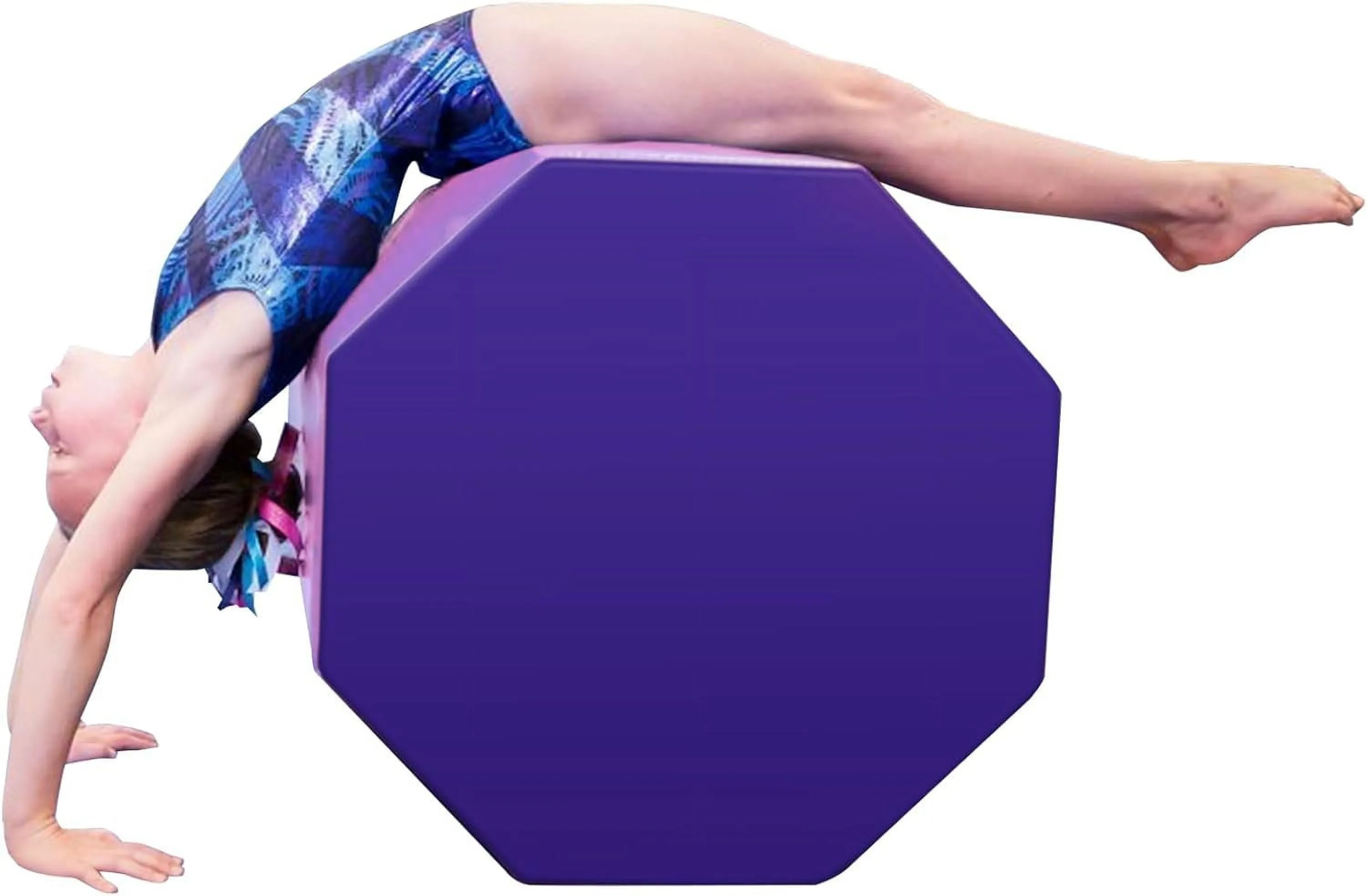 24.4" x 25.6" Gymnastics Octagon Tumbler Trainer – Perfect for Tumbling, Back Handsprings & Skill Development