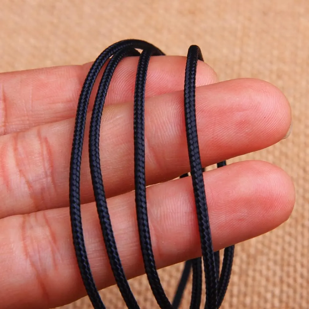 2mm Nylon Rope,100feet Parachute Cord/Paracord,3 Core Utility Cord Twine String for Survival Rope Making Lanyards,Keychain,Carabiner,Dog Collar,Survival Camping
