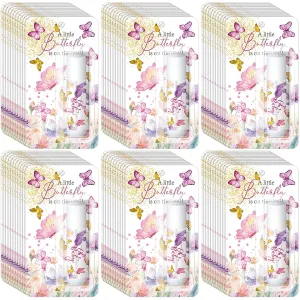 30 Pack Butterfly Baby Shower Games Prizes Party Gifts Bulk Lip Balms Favors for Winners Adults Guests Gender Reveal Favors Decorations Baby Shower Souvenirs Gift Bags Stuffers