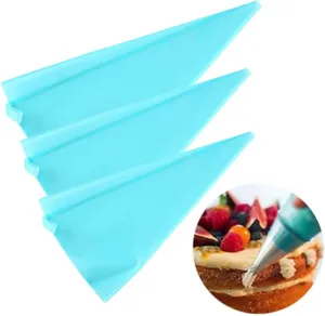 3pcs Tpu Pastry Bags Reusable Icing Piping Bags for Cake Decorating and Baking Tools for Cookies and Cupcakes