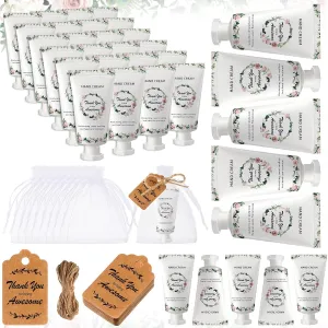 48 Sets Cna Gifts Bulk Mini Lotion Employee Appreciation Gifts Bulk Thank You Travel Hand Cream Lotion for Staff Appreciation Inspirational Nurse Cna Week Holiday(Classic)