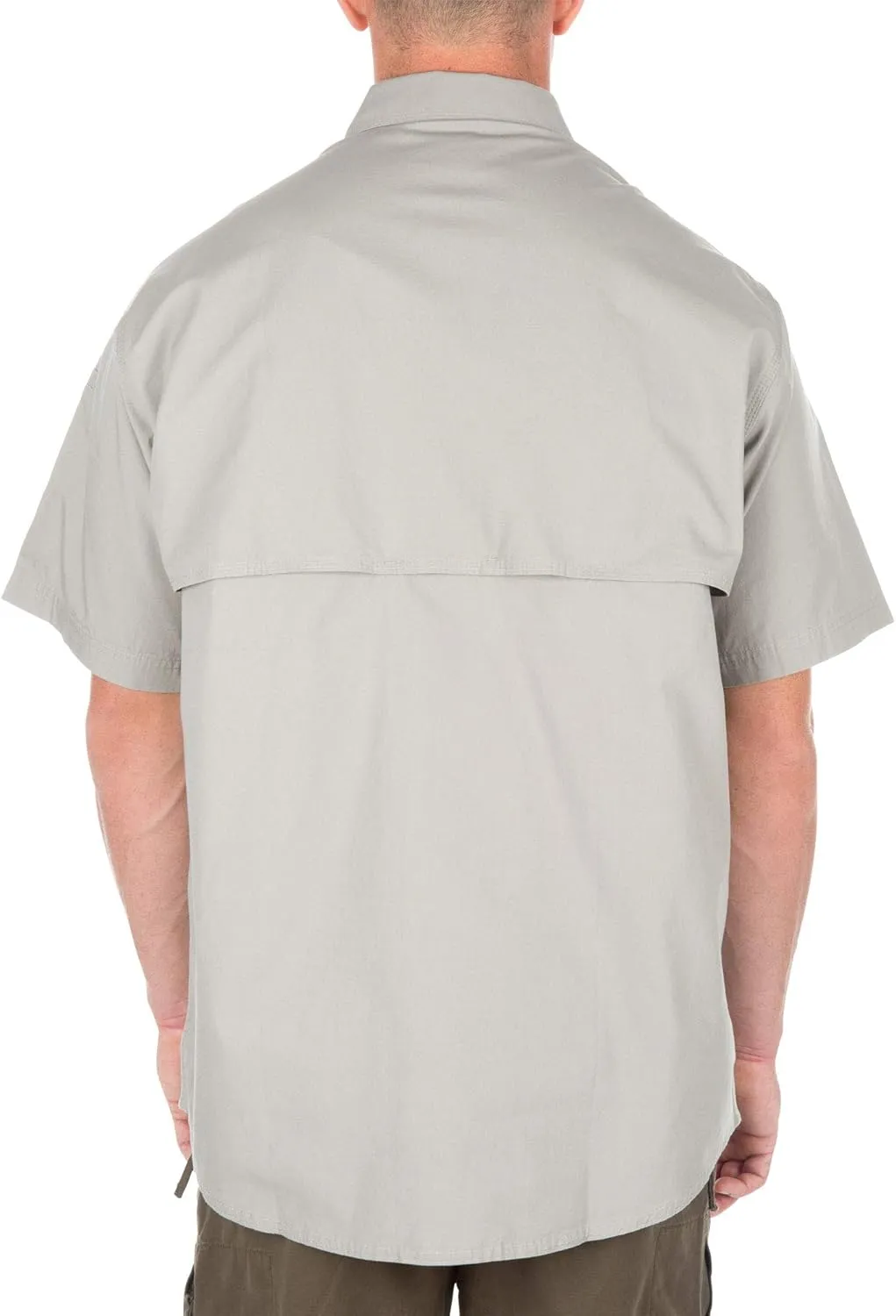 5.11 Tactical Men's Short Sleeve Low Profile Design Button Up Polo Shirt, Cotton Fabric, Style 71152