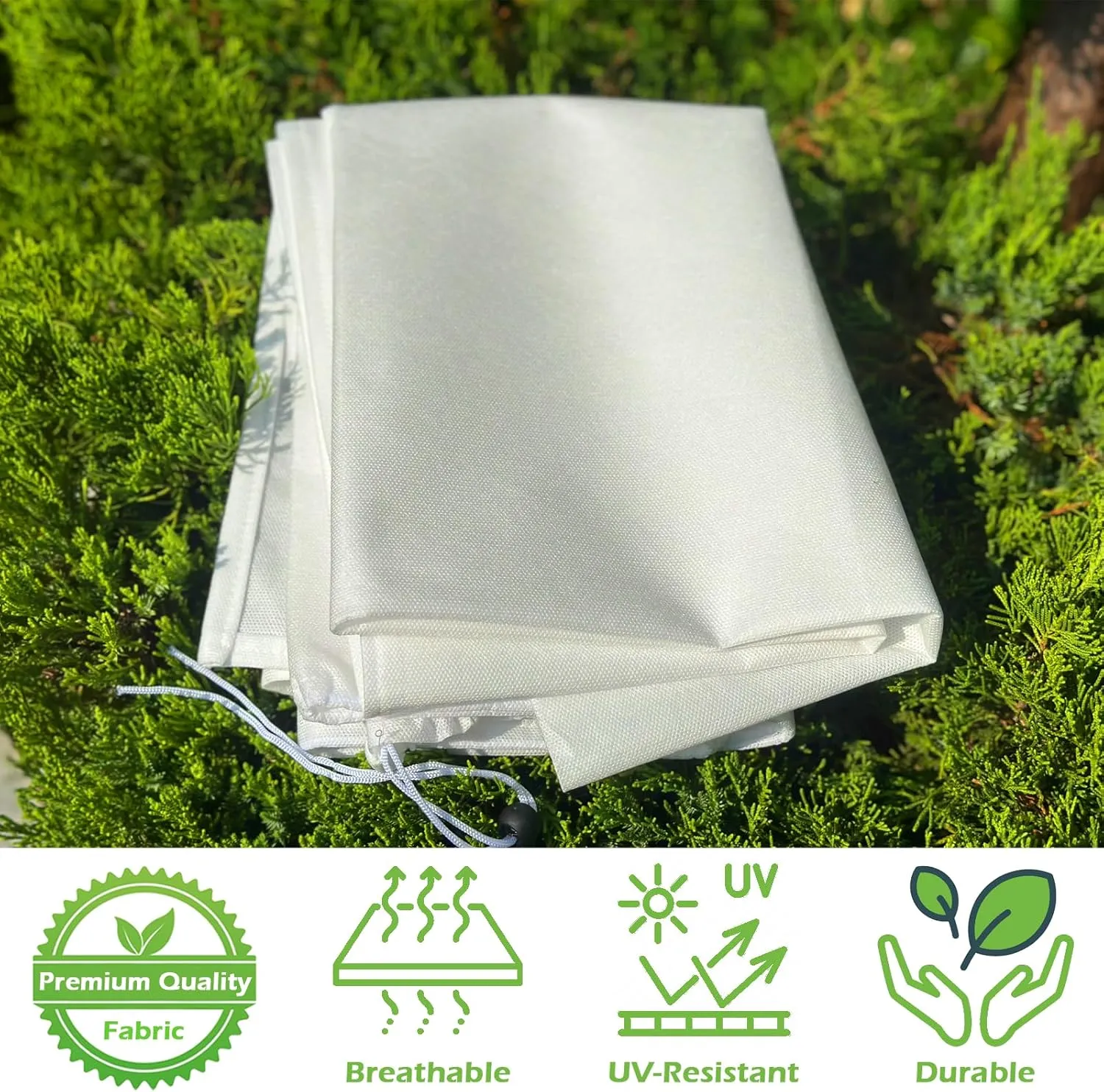79" x 97" Large Plant Covers Frost Protection Bag Tree Cover Winter Drawstring Plant Covers Winter Reusable Plants Jacket for Fruit Tree Shrub Potted Plants (79x97 inch)