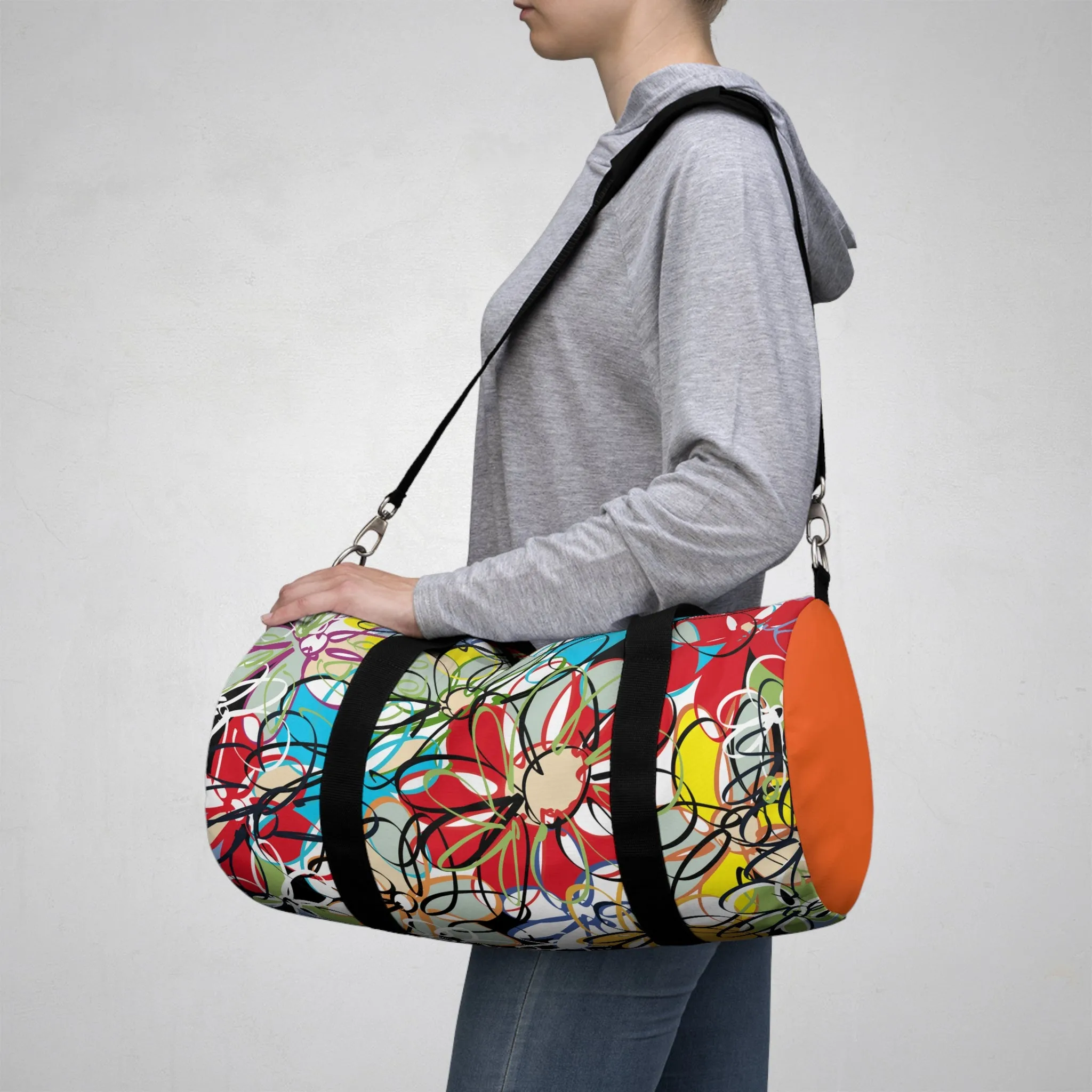 abstract Duffel Bag