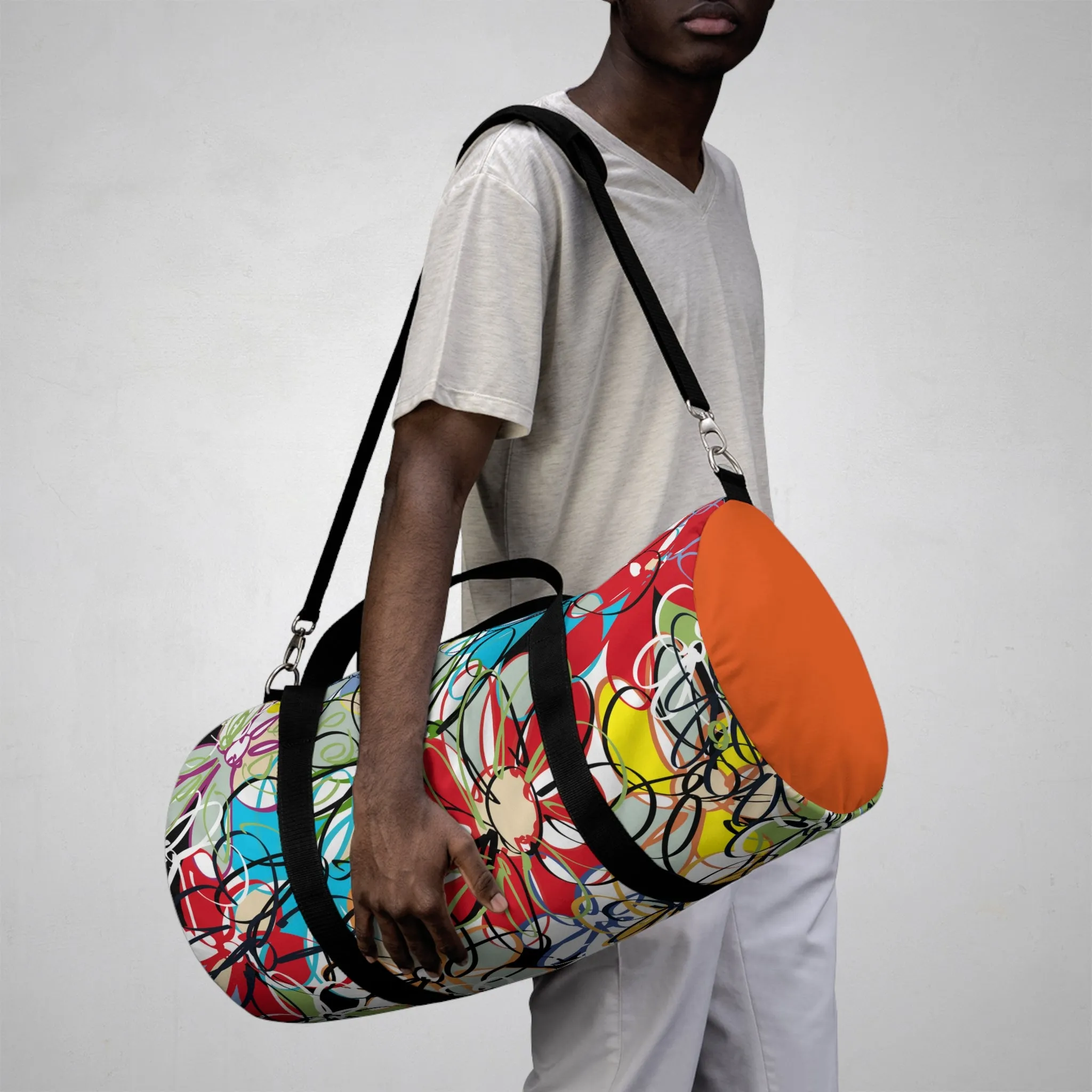 abstract Duffel Bag