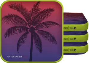ACA Synergy Edge Professional Cornhole Bags Dual Sided 6x6 Tropical Palm