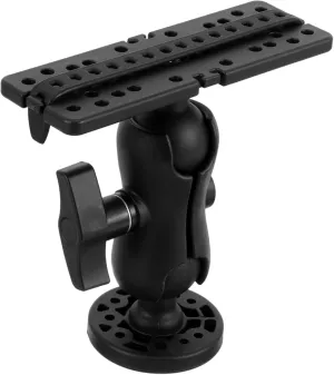 Adjustable Angle Fish Finder Bracket Kayak Fish Finder Holder Easy Install Long-Life Material Boat Navigation Holder