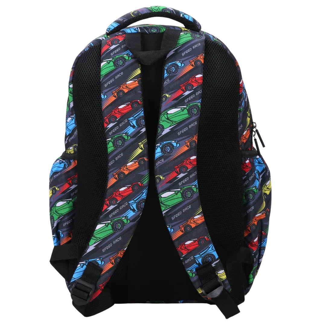 Alimasy Racing Cars Large Backpack