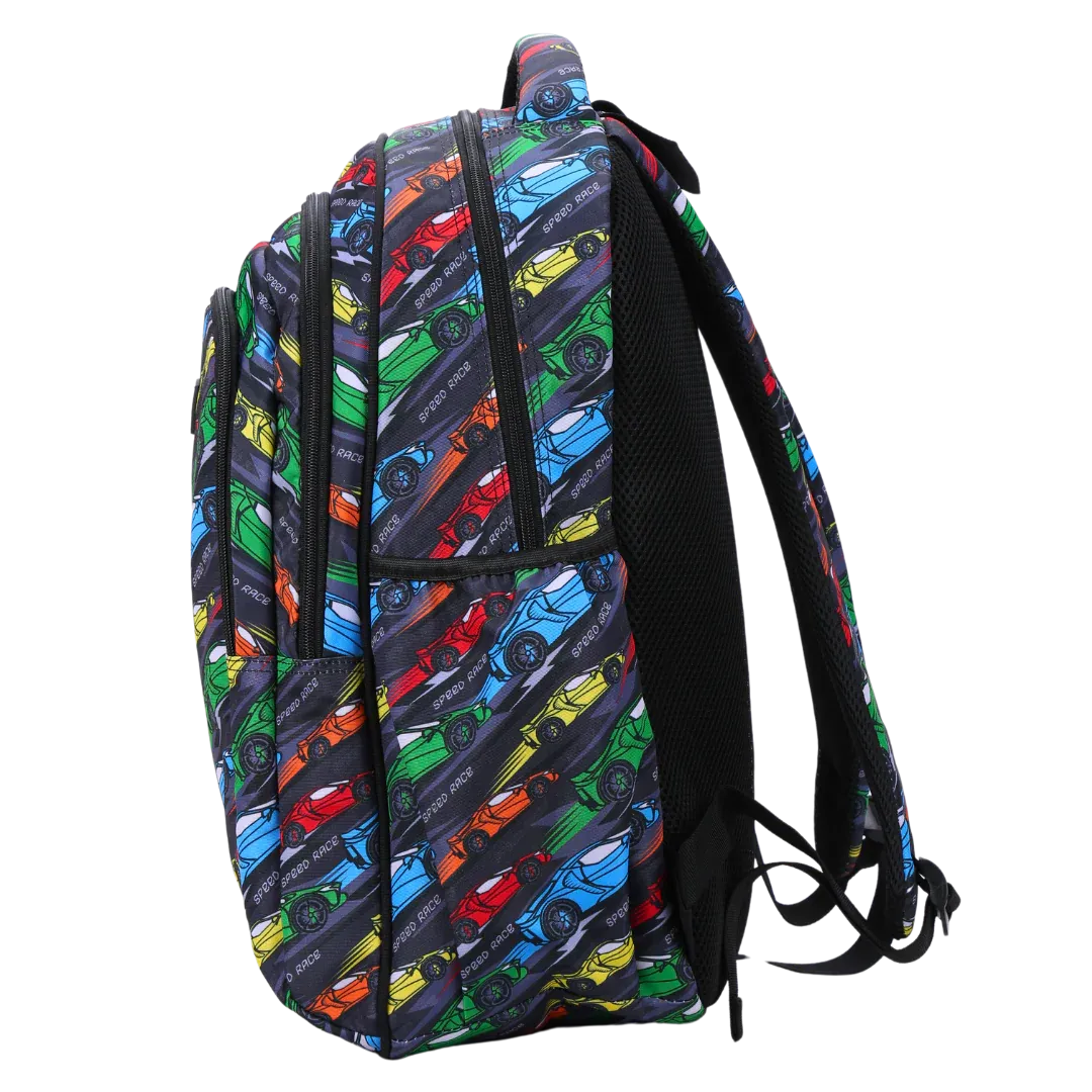 Alimasy Racing Cars Large Backpack