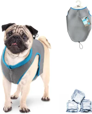 ALL FOR PAWS Cooling Vest Dog Cooling Shirts Breathable Instant Cooling Dogs Vest Lightweight for Summer Dog Clothes (M)