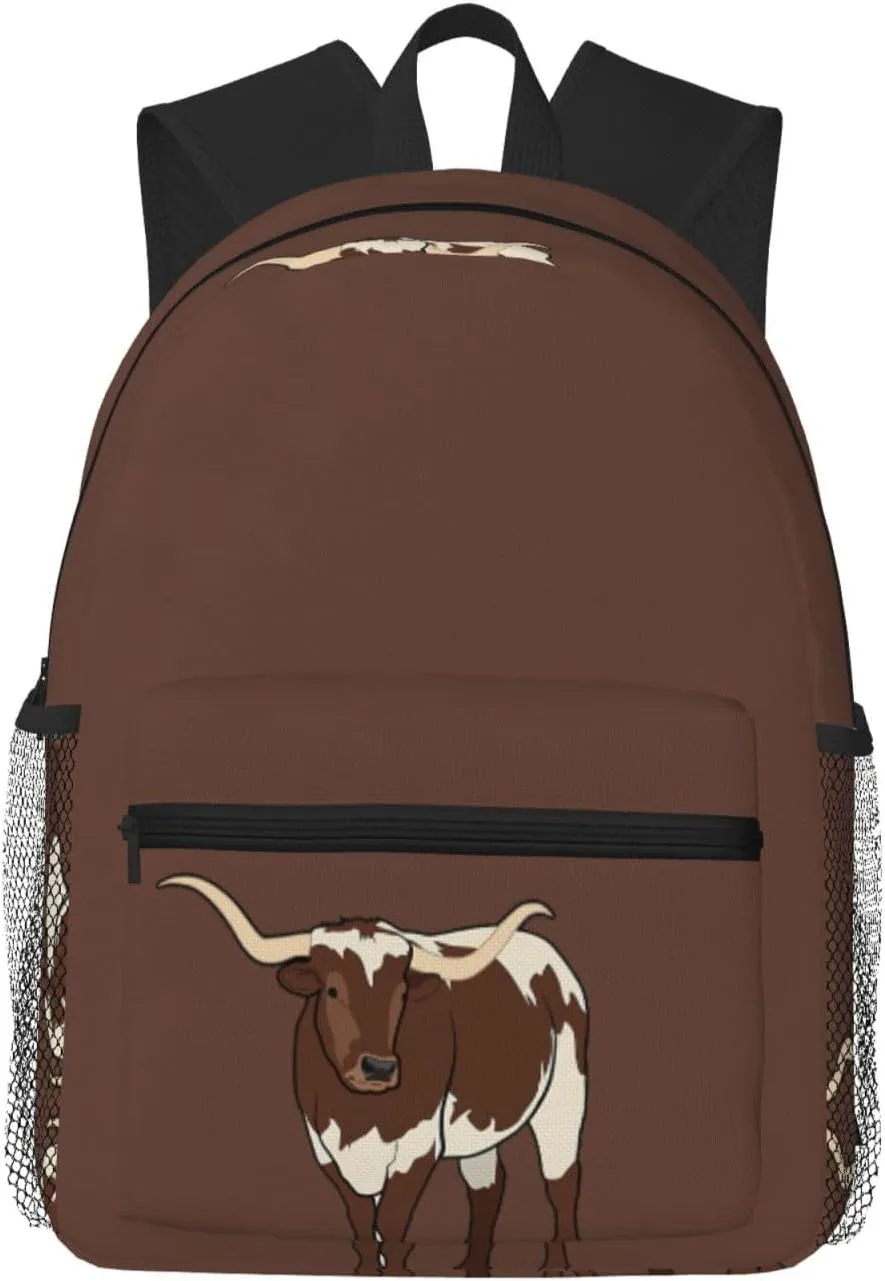Animal cow print Lightweight and comfortable backpack Casual Laptop Backpack for Travel Hiking