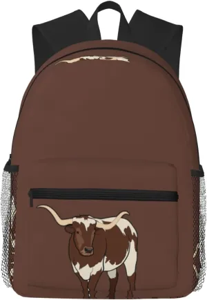 Animal cow print Lightweight and comfortable backpack Casual Laptop Backpack for Travel Hiking