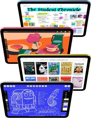 Apple iPad 11-inch: A16 chip, 11-inch Model, Liquid Retina Display, 128GB, Wi-Fi 6, 12MP Front/12MP Back Camera, Touch ID, All-Day Battery Life — Pink with AppleCare  (2 Years)