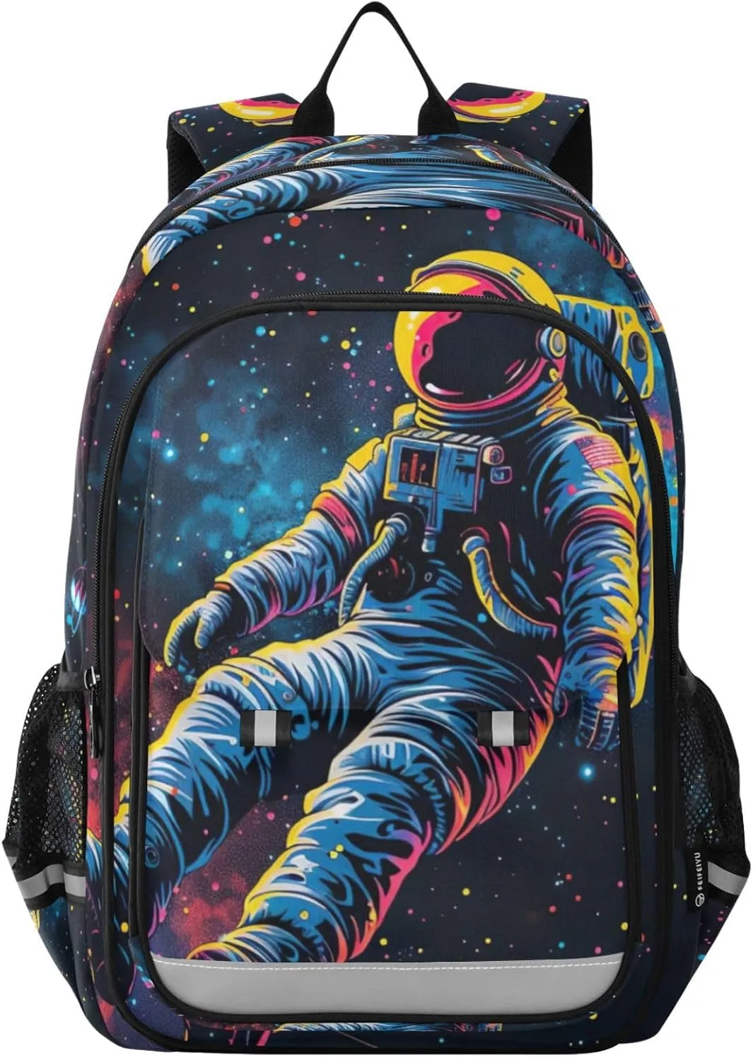 Astronaut Planet Space Print Backpack for Boys Middle-School Elementary Bookbags 20325421