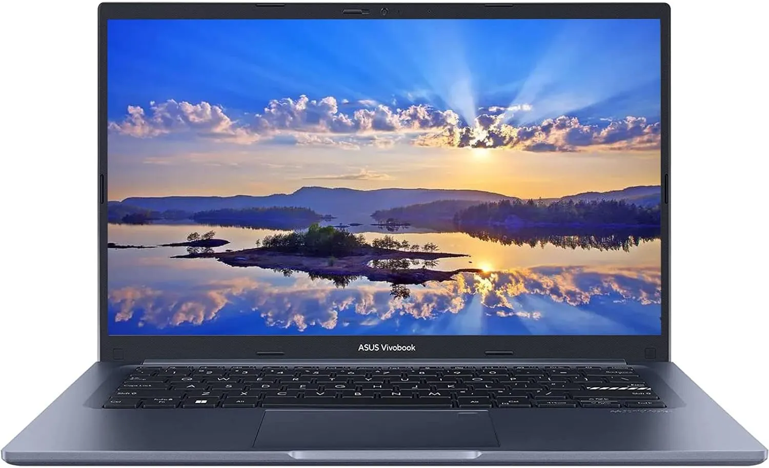 ASUS Vivobook 14/inch FHD Laptop Intel 12th Gen 6 Cores i3-1215U Up to 4.4 GHz, 12GB RAM 512GB SSD, Fingerprint,WiFi6, Windows 11, Blue  GM Accessories