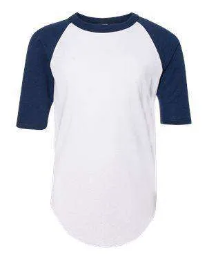 Augusta Sportswear Youth Raglan Baseball Jersey - 4421