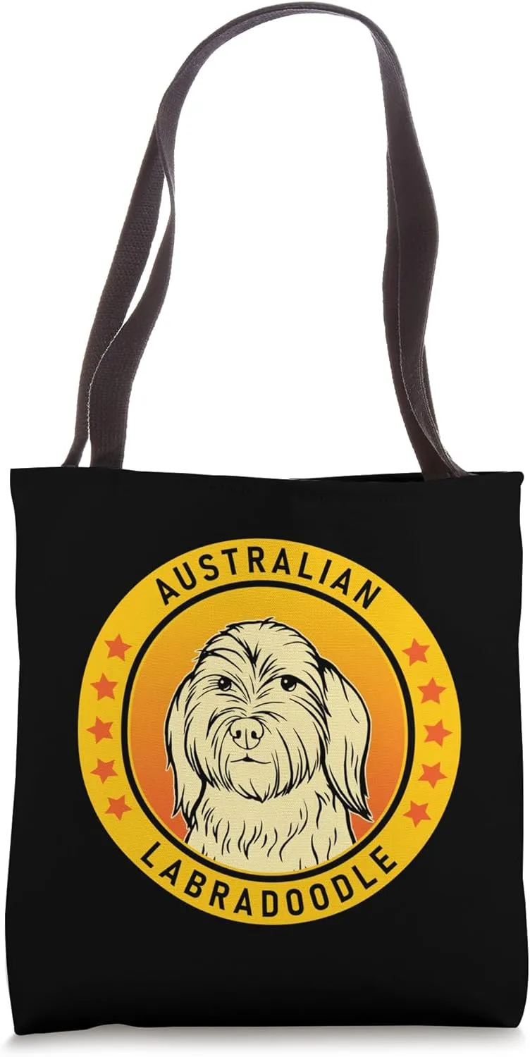 Australian Labradoodle Dog Lover design Tote Bag
