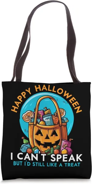 Autism Halloween Puzzle Trick Or Treat Autism Awareness Tote Bag