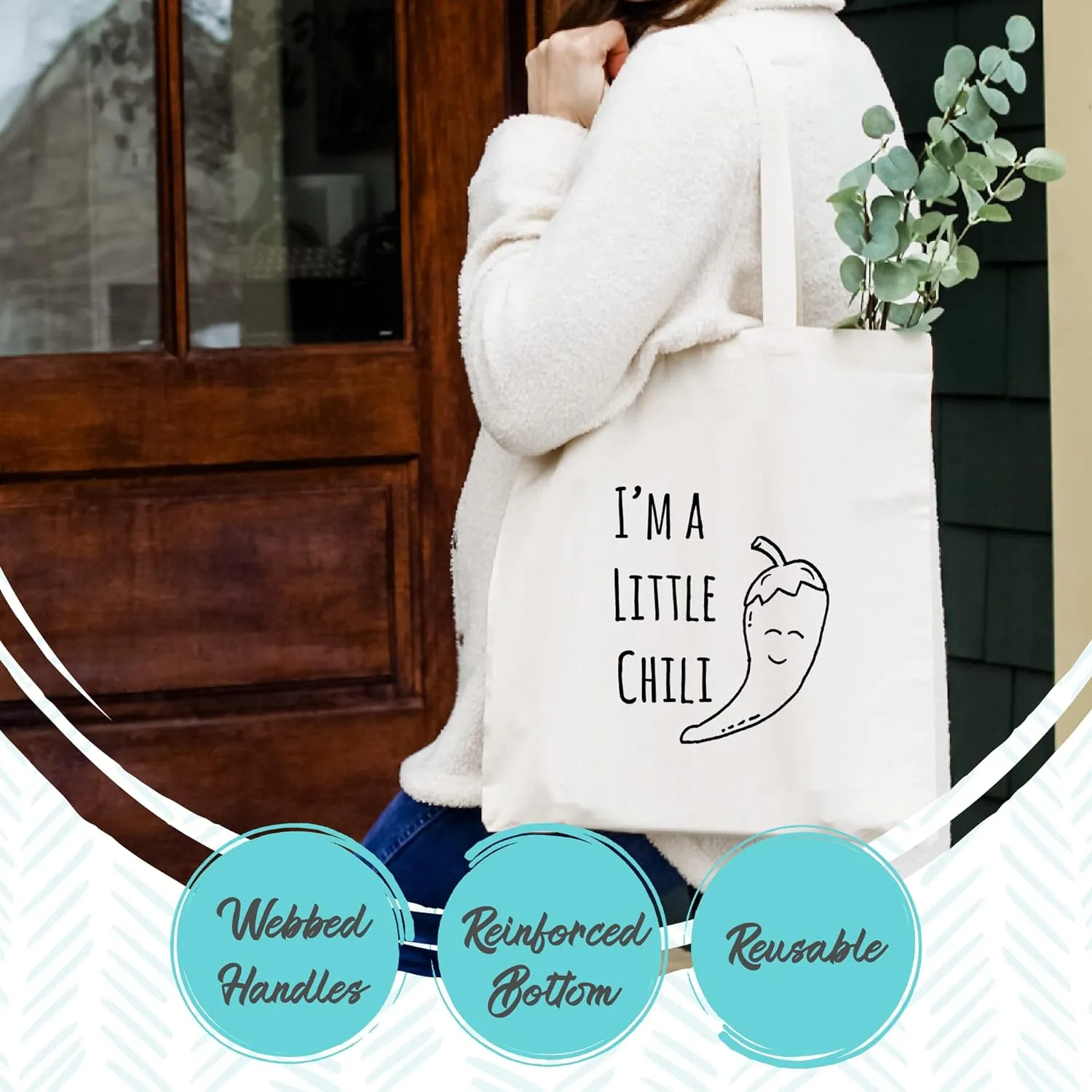 AvoCardio, Funny Tote Bag, Screen Printed, Canvas Tote Bag