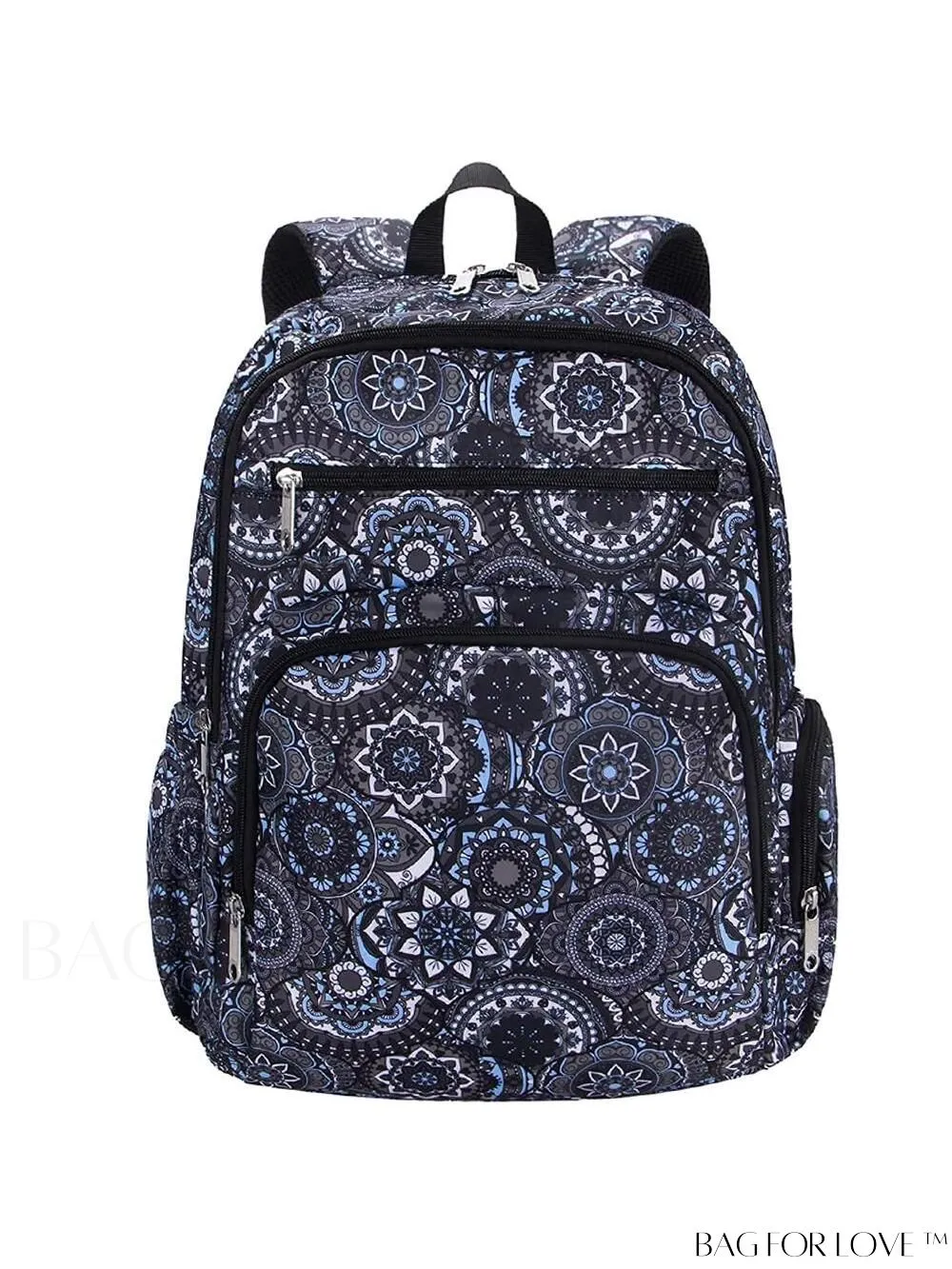 BagForLove - Stylish Paisley Womens Travel Backpack - Functional, Lightweight, & Airline Approved