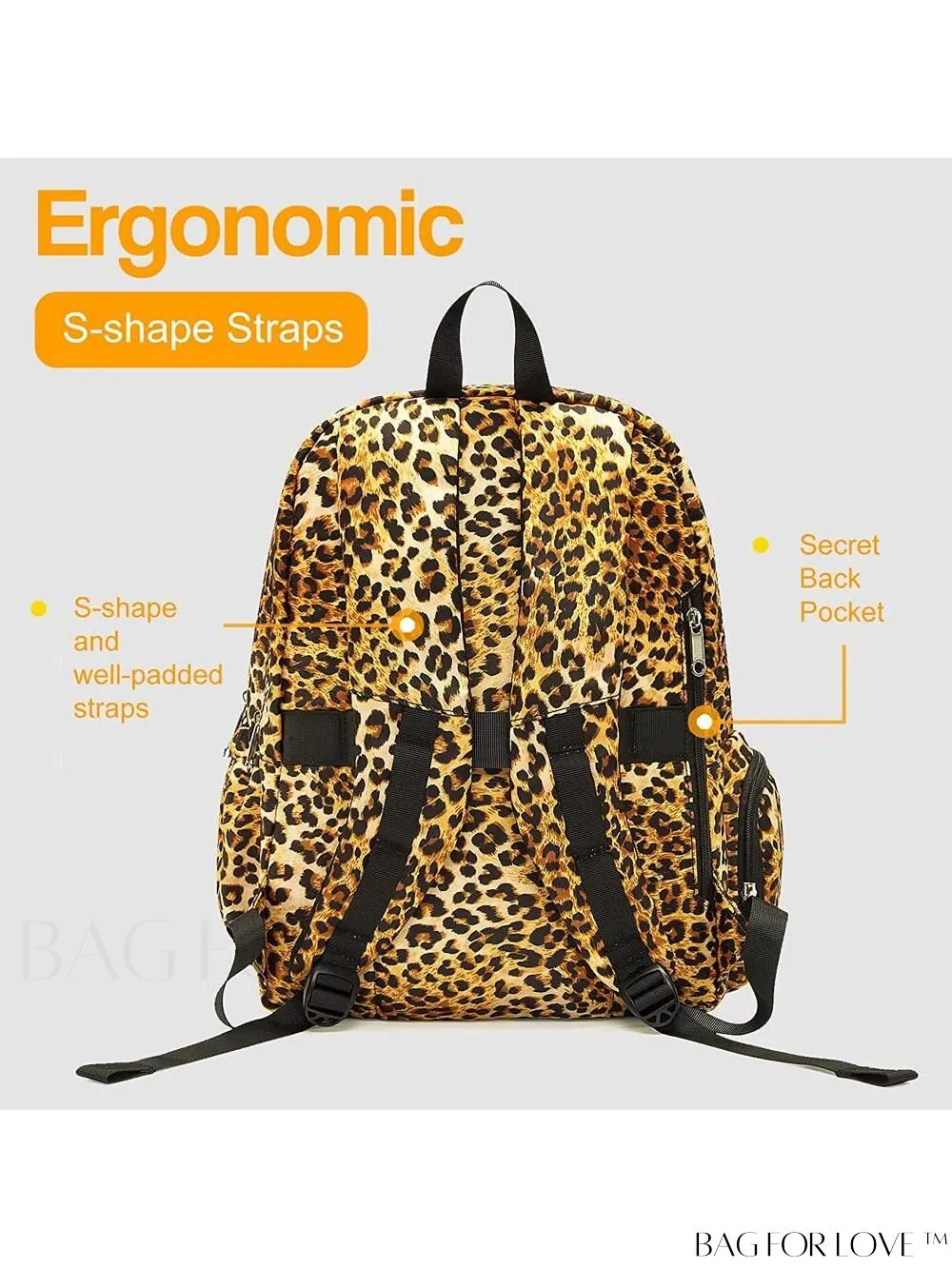BagForLove - Stylish Paisley Womens Travel Backpack - Functional, Lightweight, & Airline Approved