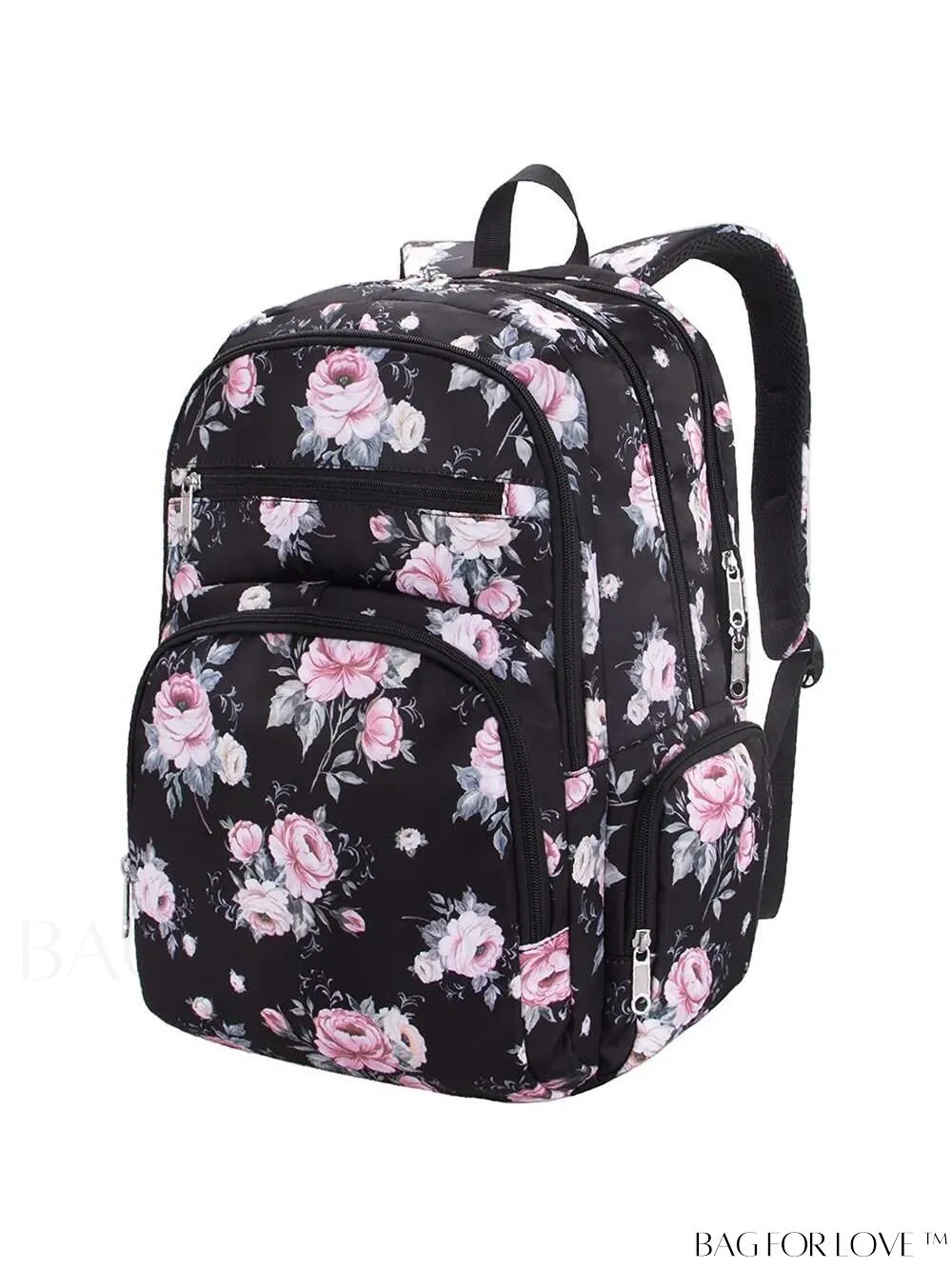 BagForLove - Stylish Paisley Womens Travel Backpack - Functional, Lightweight, & Airline Approved