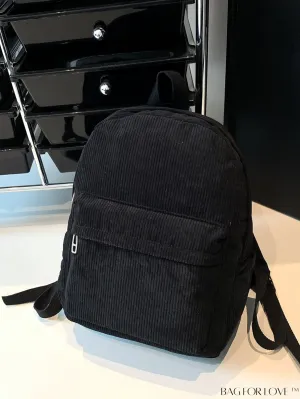 BagForLove - Versatile Corduroy Backpack - Stylish and Functional