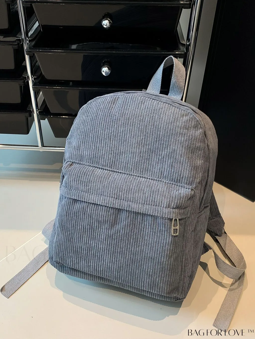 BagForLove - Versatile Corduroy Backpack - Stylish and Functional