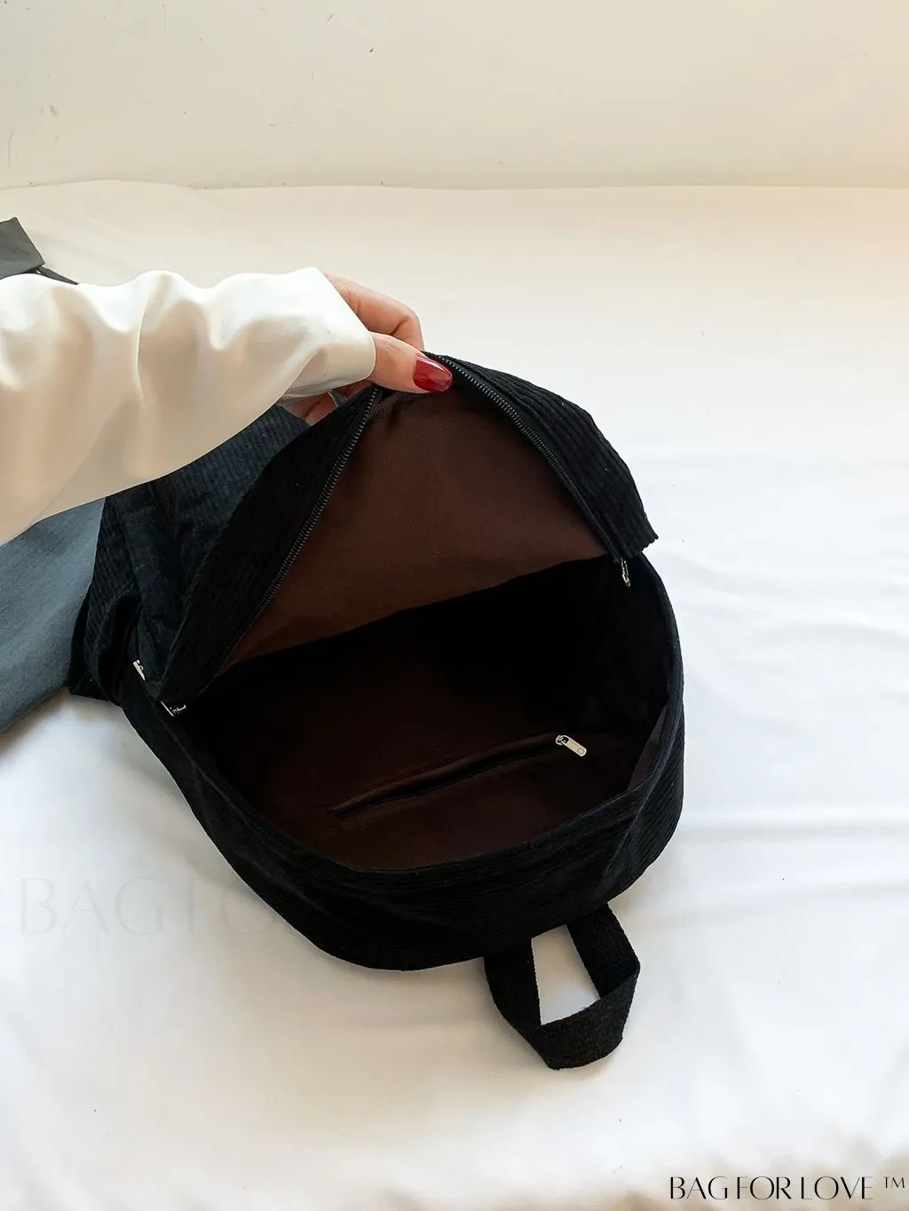 BagForLove - Versatile Corduroy Backpack - Stylish and Functional