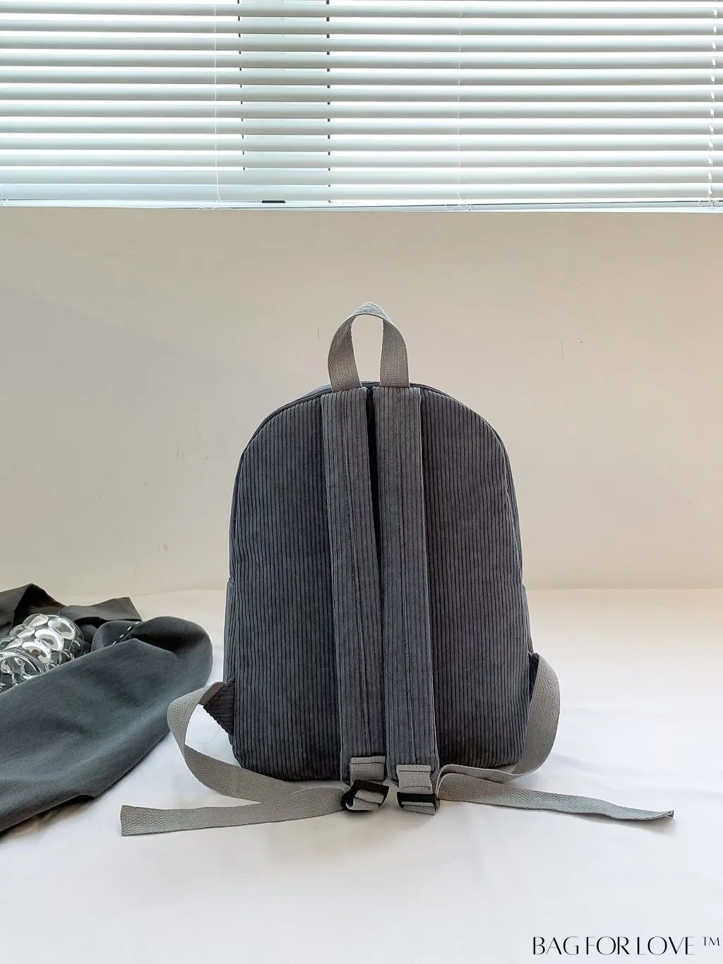 BagForLove - Versatile Corduroy Backpack - Stylish and Functional