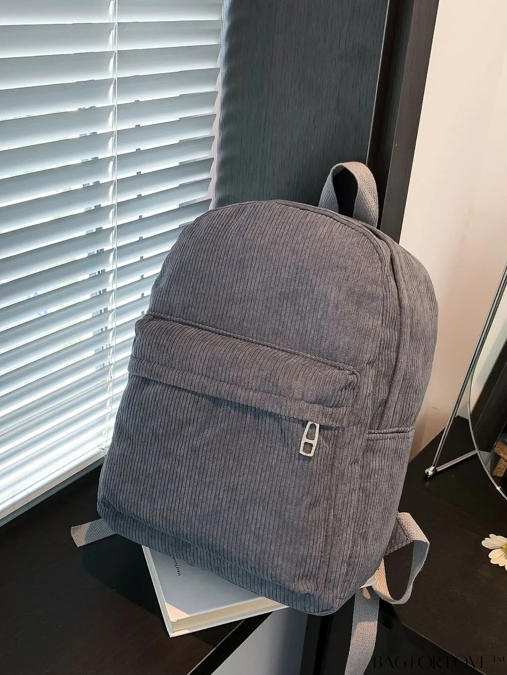 BagForLove - Versatile Corduroy Backpack - Stylish and Functional