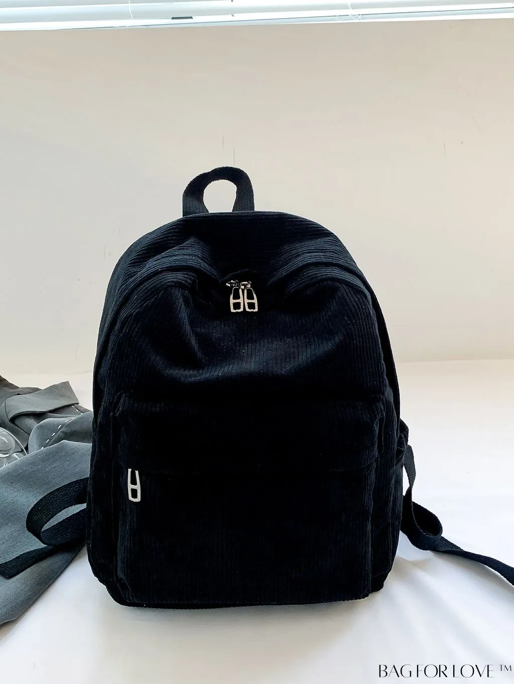 BagForLove - Versatile Corduroy Backpack - Stylish and Functional