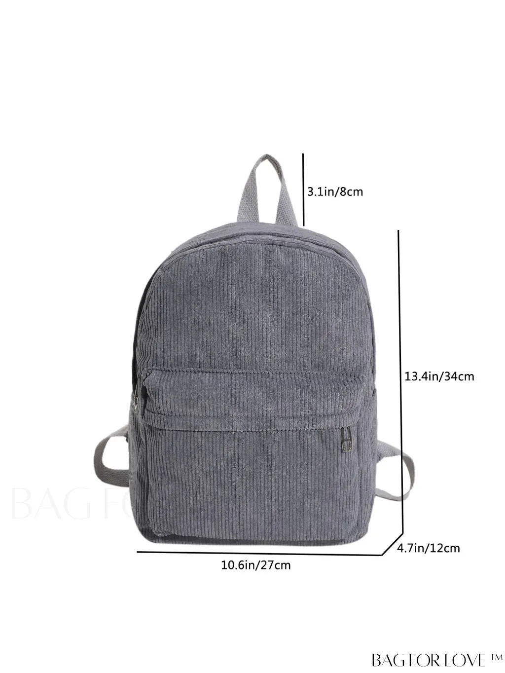 BagForLove - Versatile Corduroy Backpack - Stylish and Functional