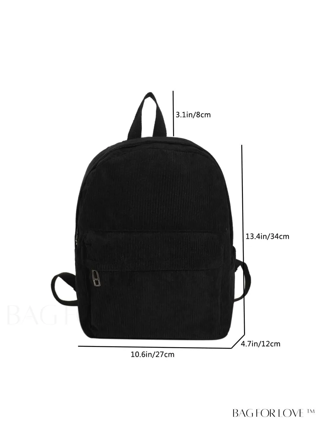 BagForLove - Versatile Corduroy Backpack - Stylish and Functional
