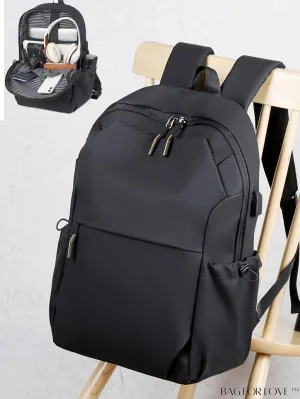 BagForLove - Versatile Solid Color Medium Backpack