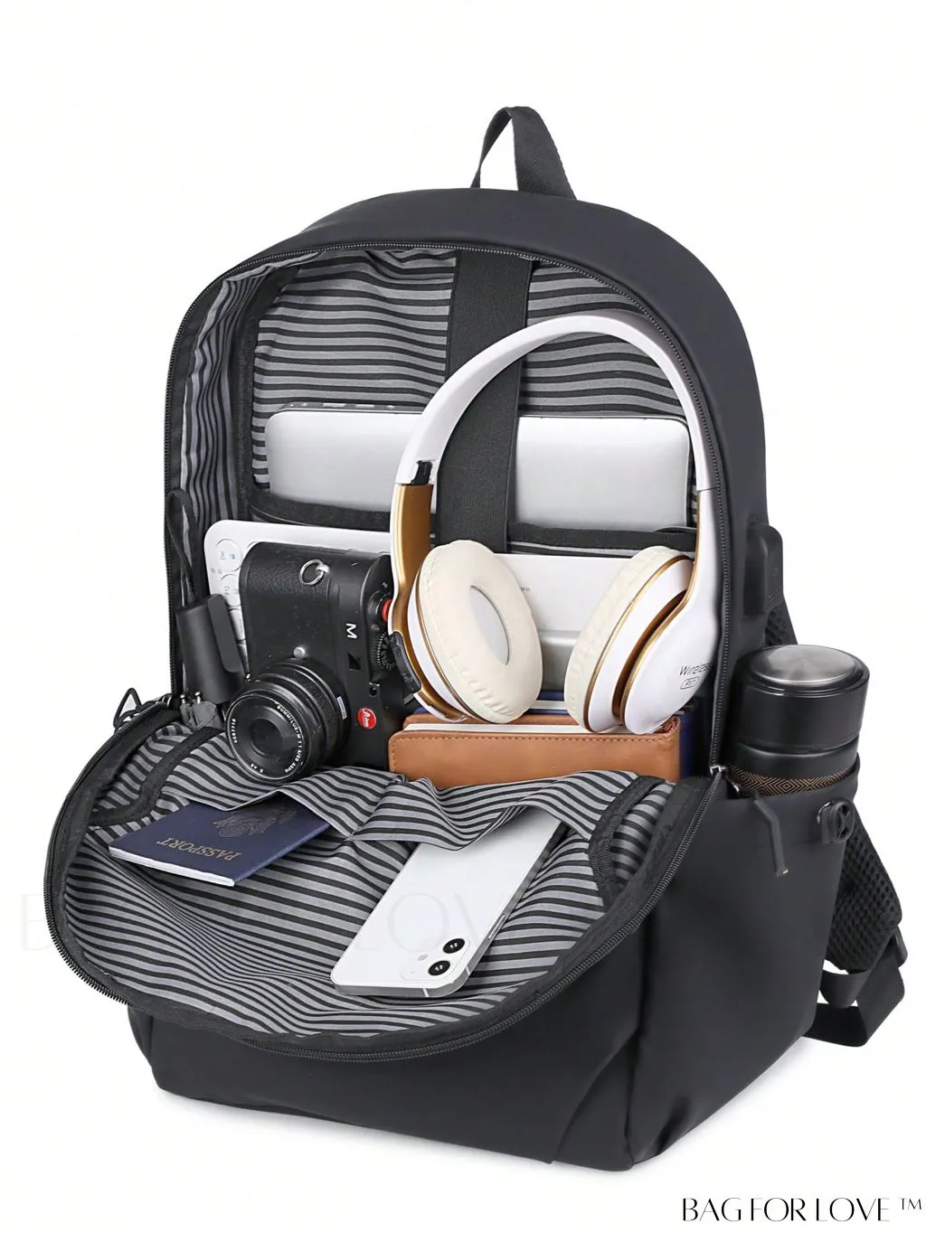 BagForLove - Waterproof Medium Laptop Backpack with Minimalist Drawstring Design